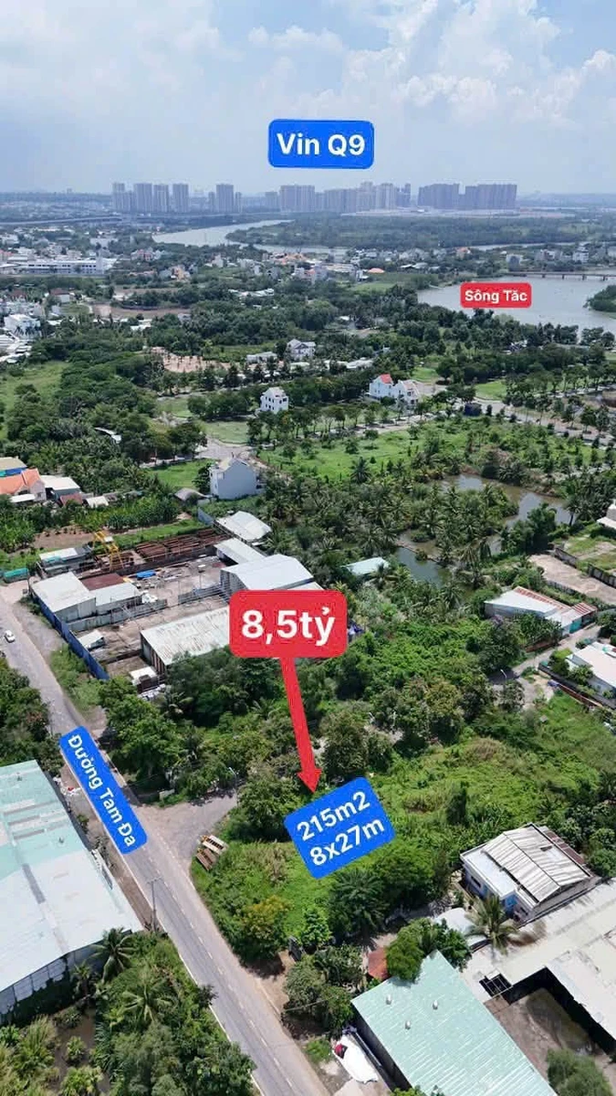 Bán biệt thự 215m2, Tam Đa Q9, 8,5 tỷ - Ảnh 1
