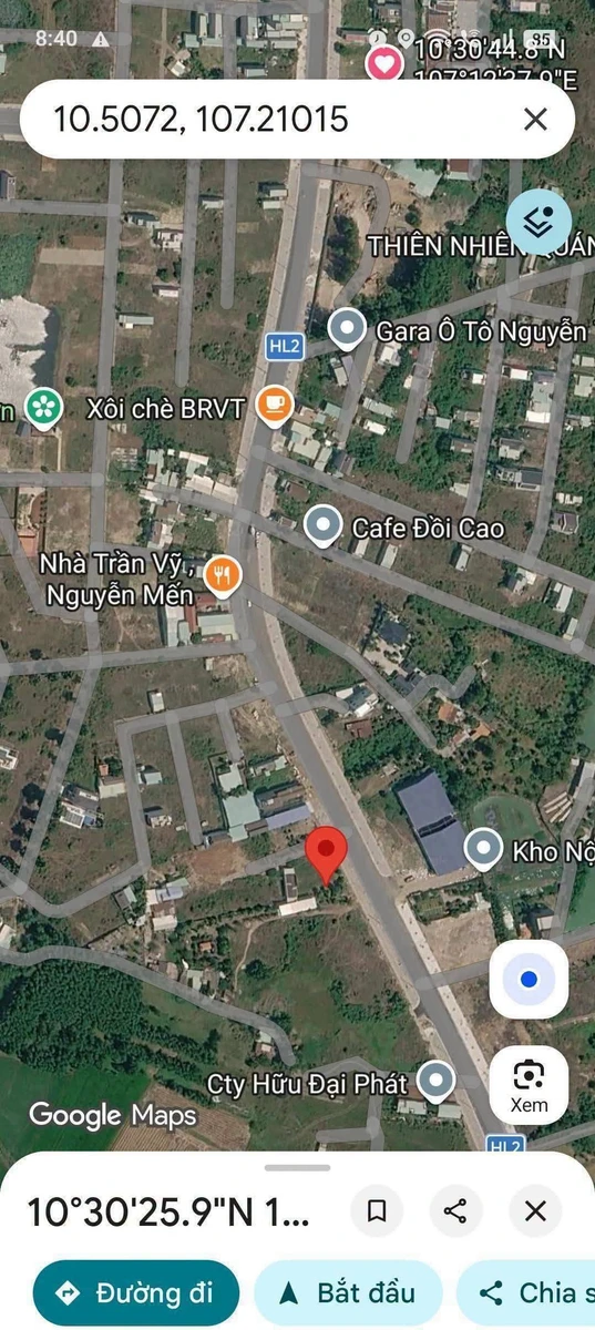 Bán đất mặt tiền Hương Lộ 2 Hòa Long 231m2 - Ảnh thu nhỏ 4