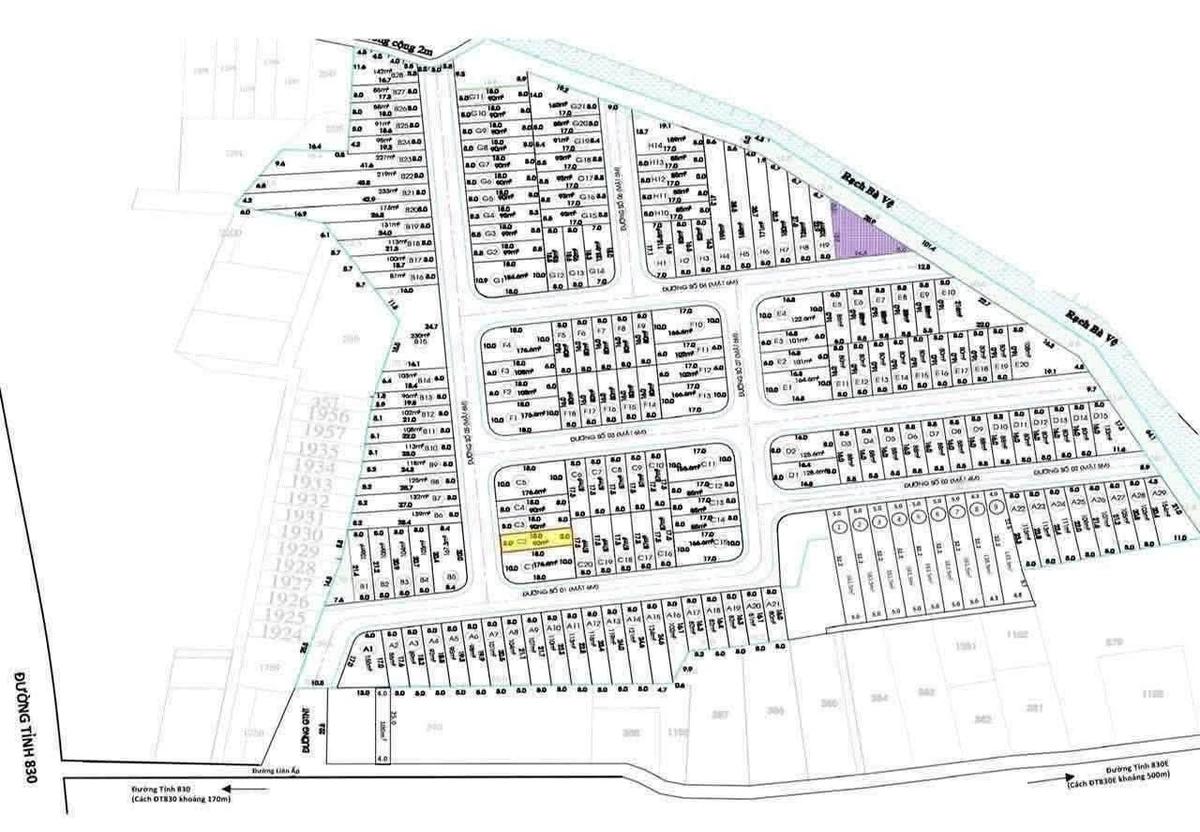 Bán đất nền 90m2 KDC Thắng Lợi Bình Dương 1 tỷ 399 triệu - Ảnh 1
