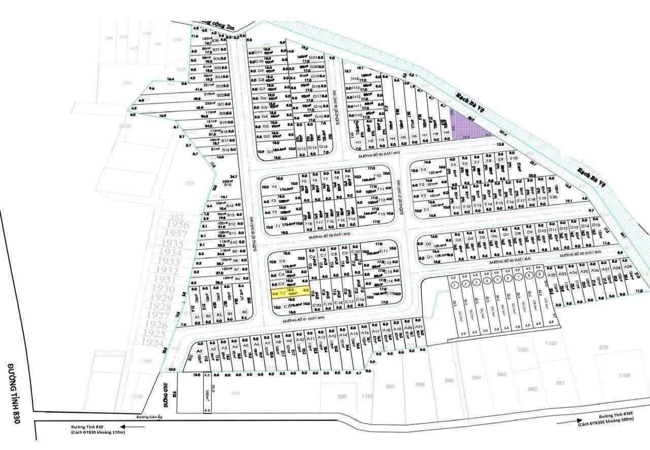 Bán đất nền 90m2 KDC Thắng Lợi Bình Dương 1 tỷ 399 triệu - Ảnh 1
