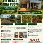 Bán 1,5 hecta nhà vườn sầu riêng café tại Krông Buk Đắk Nông - Ảnh thu nhỏ 1
