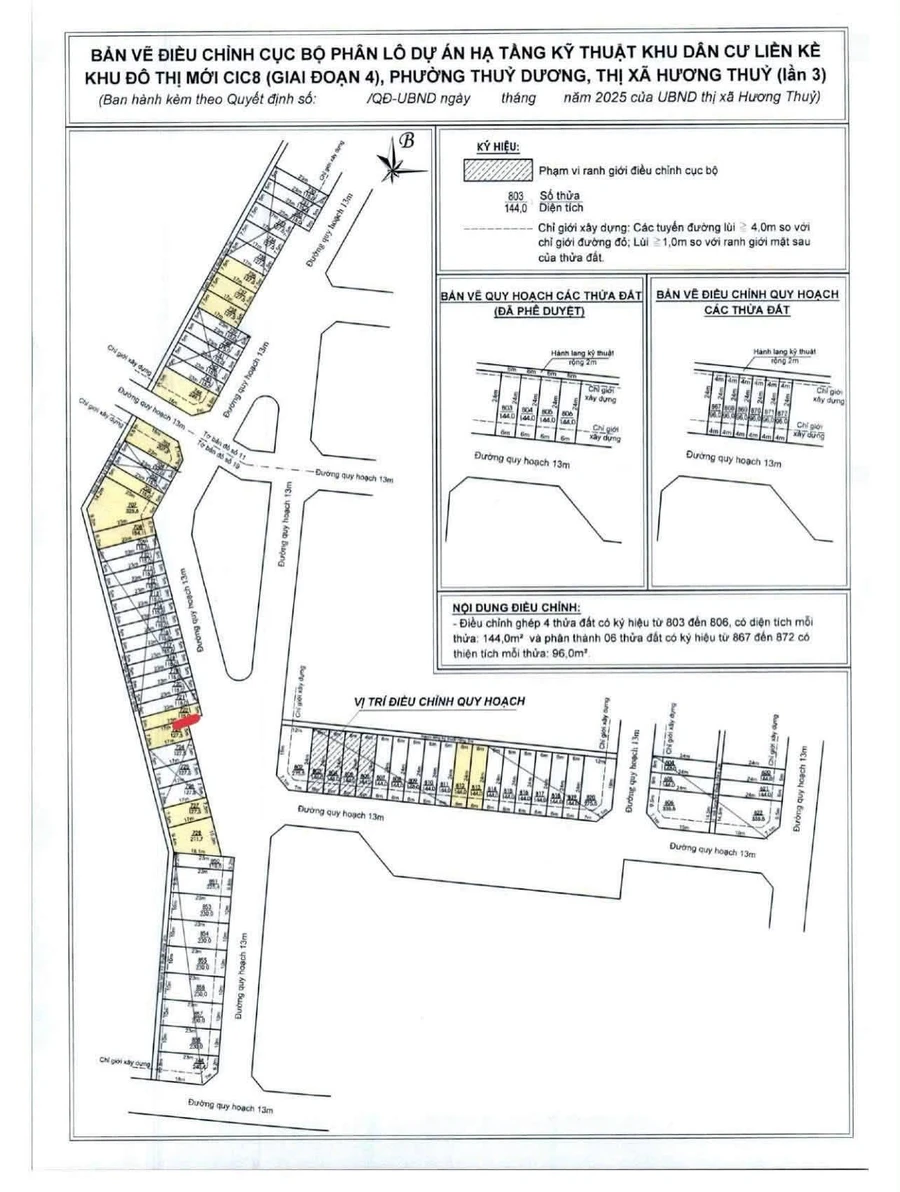 Bán đất KQH CIC8 127,5m² ngang 7,5m gần Aeon Mall Huế - Ảnh thu nhỏ 4