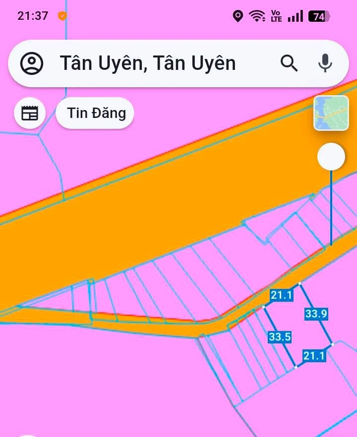 Bán đất Tân Uyên 700m2, 5 tỷ - Ảnh thu nhỏ 2