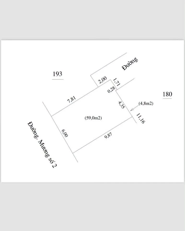 Bán đất 59m2 mặt tiền 6m Phường Hưng Bình 2.9 tỷ - Ảnh thu nhỏ 4