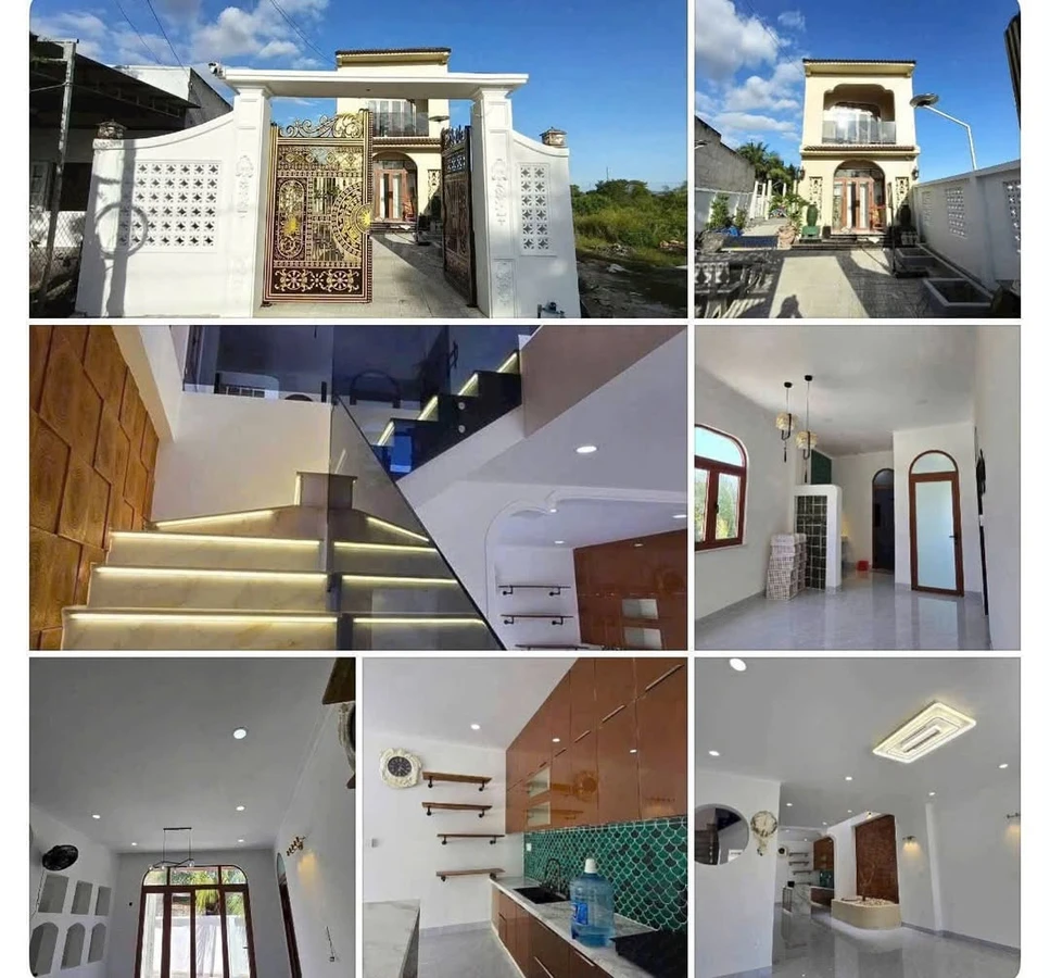 Bán nhà 1 trệt 1 lầu 4PN mặt tiền nhựa Hàm Liêm, Phan Thiết, 382m², giá 3,1 tỷ - Ảnh 1