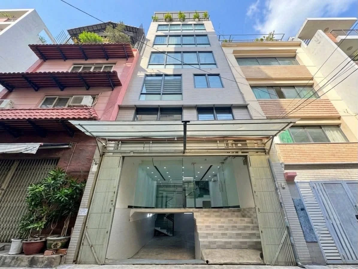 Bán toà nhà 8 tầng 400m2 Nguyễn Trãi Q1, giá 16 tỷ - Ảnh 1