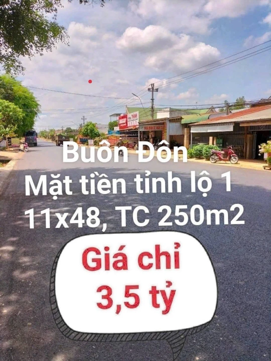 Bán đất mặt tiền Tỉnh Lộ 1 250m² Đắk Nông - Ảnh 1