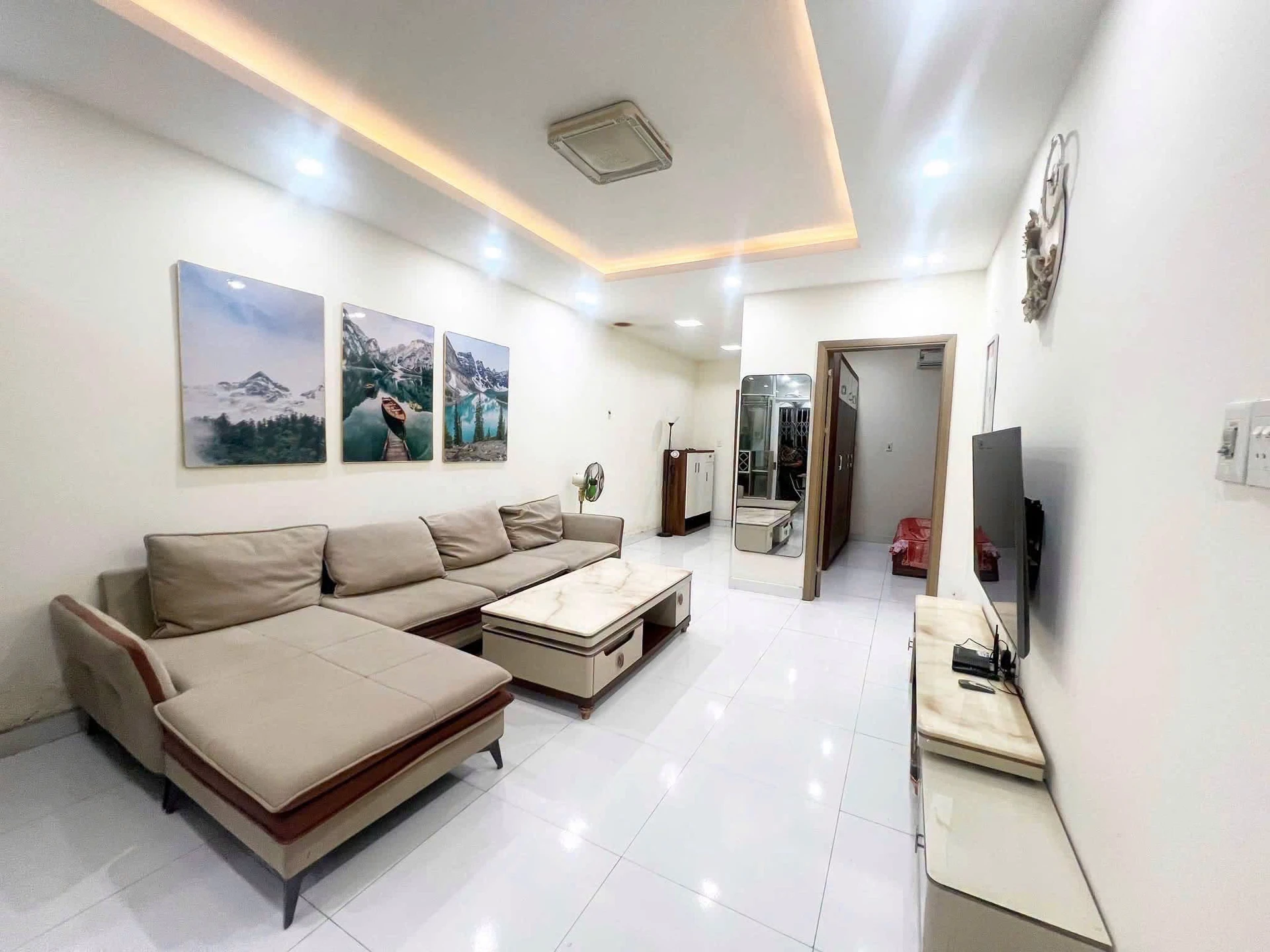 Cho thuê căn hộ góc 2PN 63m2 tầng 2 tại An Đồng - Ảnh 1