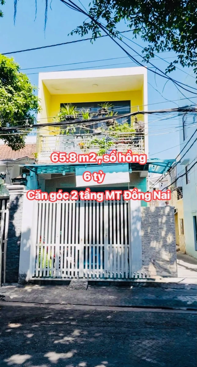 Bán nhà phố 2 tầng 65.8m2 mặt tiền Đồng Nai, Nha Trang - Ảnh 1