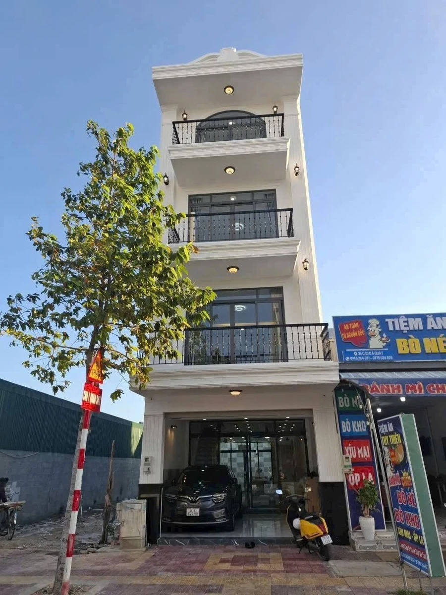 Bán nhà 4 tầng 95m² mặt tiền Cao Bá Quát, Ninh Thuận 8 tỷ 5 - Ảnh thu nhỏ 4