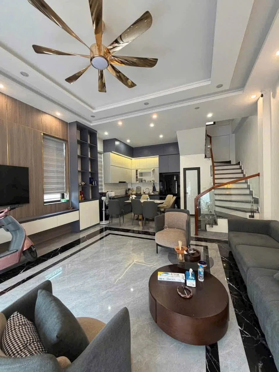 Bán nhà 4 tầng 55m² 4 phòng ngủ Cao Xanh, Bình Tân 3 tỷ - Ảnh thu nhỏ 2