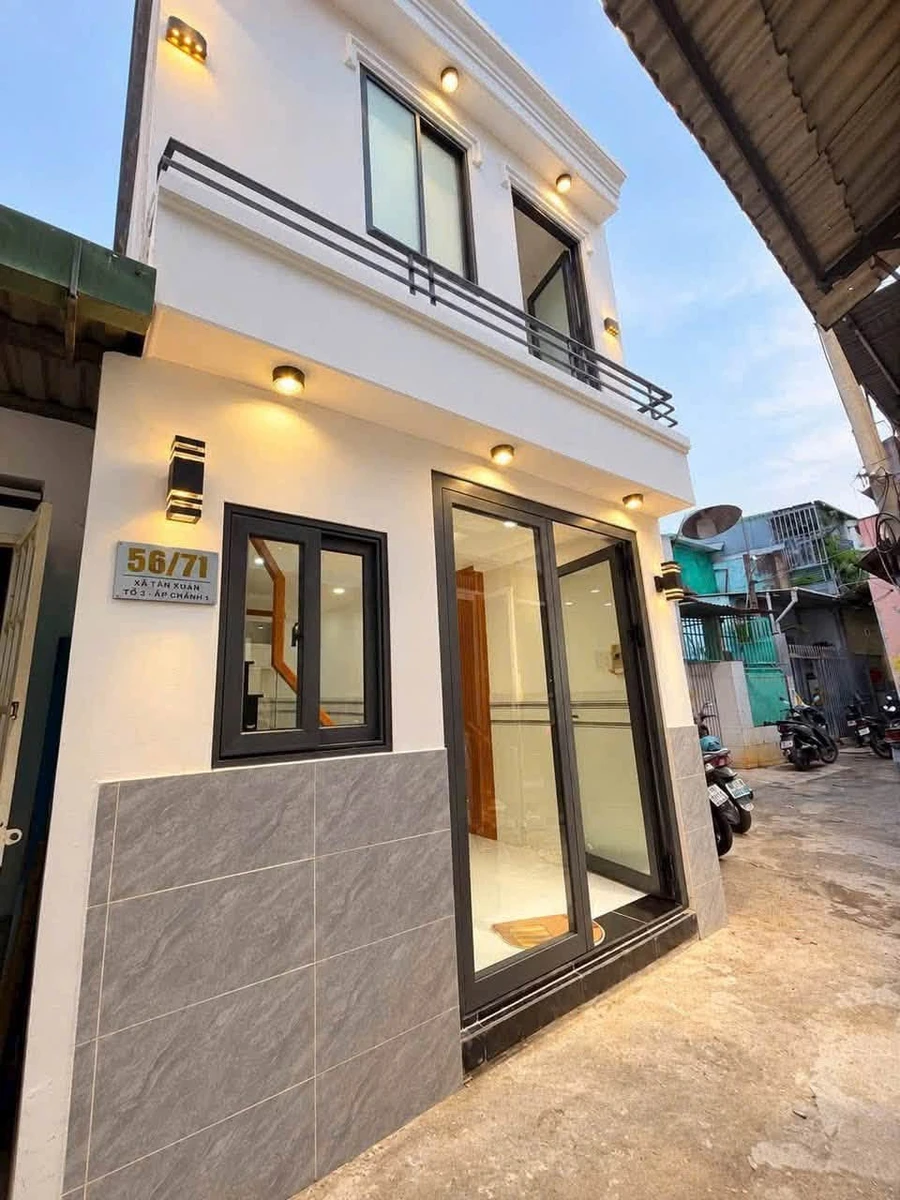 Bán nhà Tân Xuân, Hóc Môn, 24.5m², 2PN, 1,2 tỷ - Ảnh 1