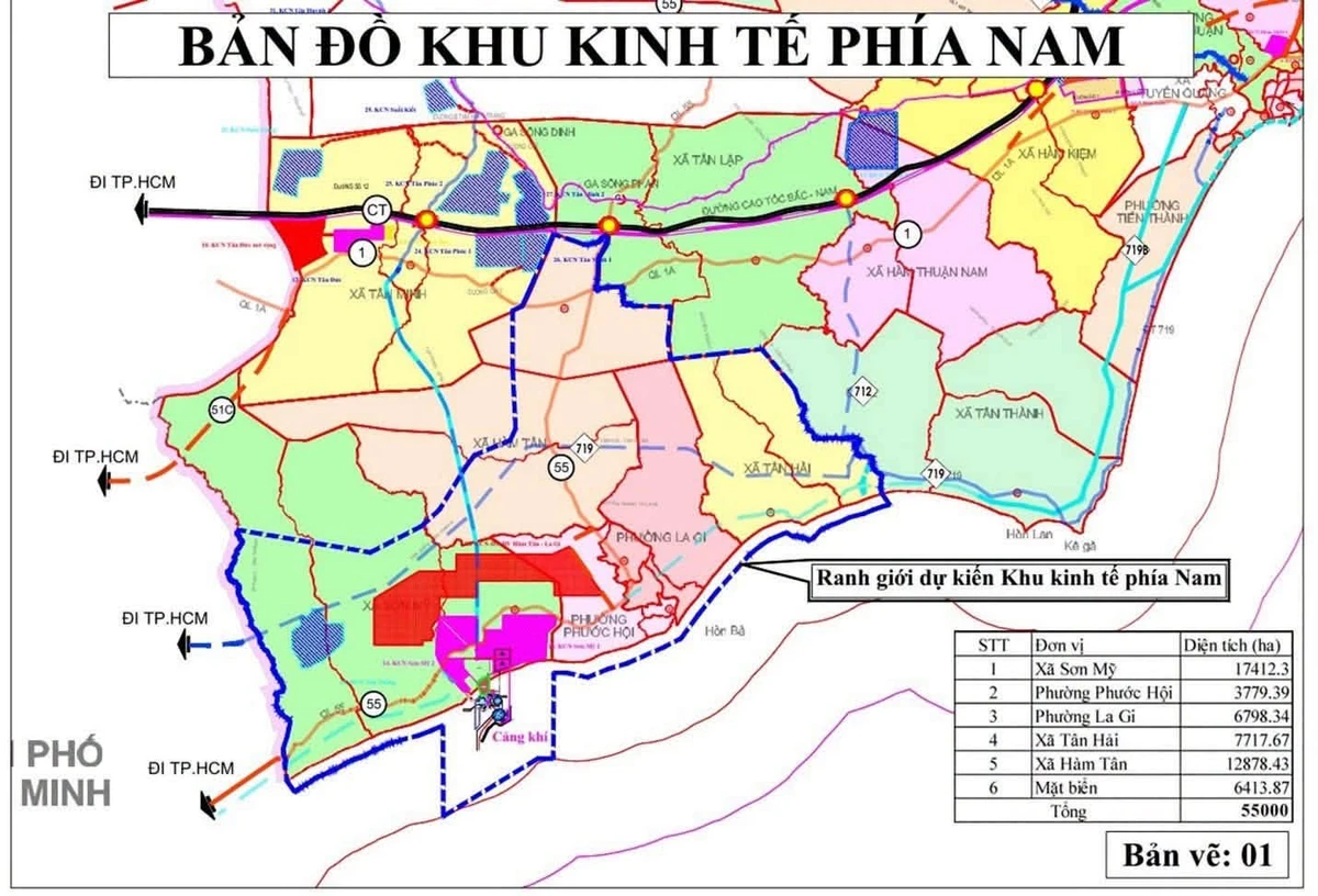 Bán đất ven biển QL55 Hàm Tân 20.548m² Bình Thuận - Ảnh thu nhỏ 4