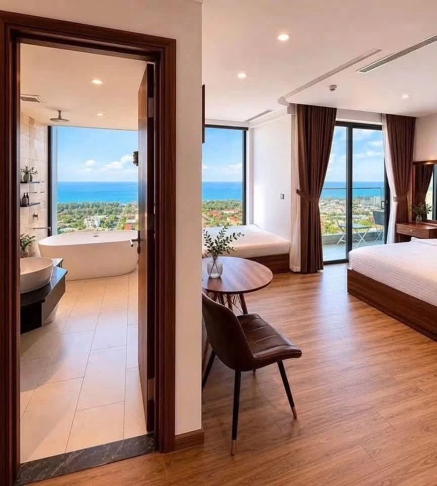 Bán căn hộ 40m² 2 phòng ngủ giác biển tại APEC Phú Yên 1 tỷ 130 triệu - Ảnh 1