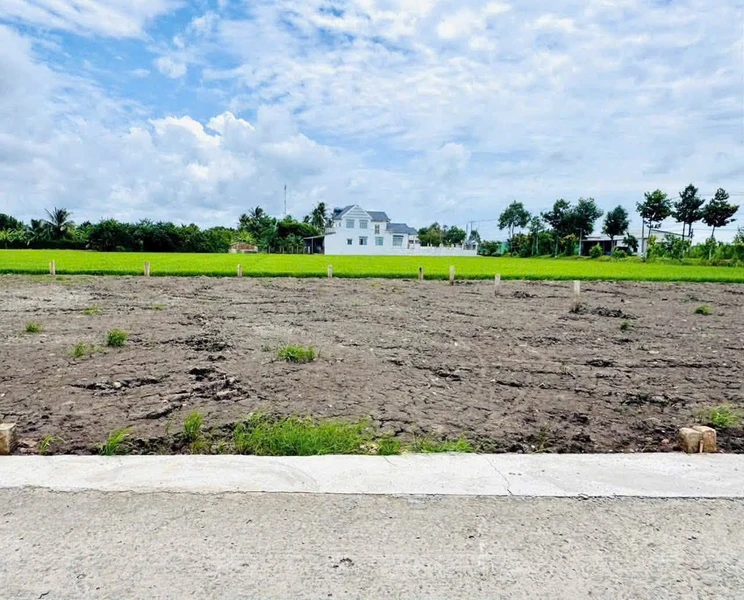 Bán đất góc 2 mặt tiền Tỉnh Lộ 833, 185m² ở Tân Trụ
