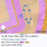Bán đất 2200m² nhánh Đường Số 8 Minh Hưng giá 1.2 tỷ - Ảnh thu nhỏ 3