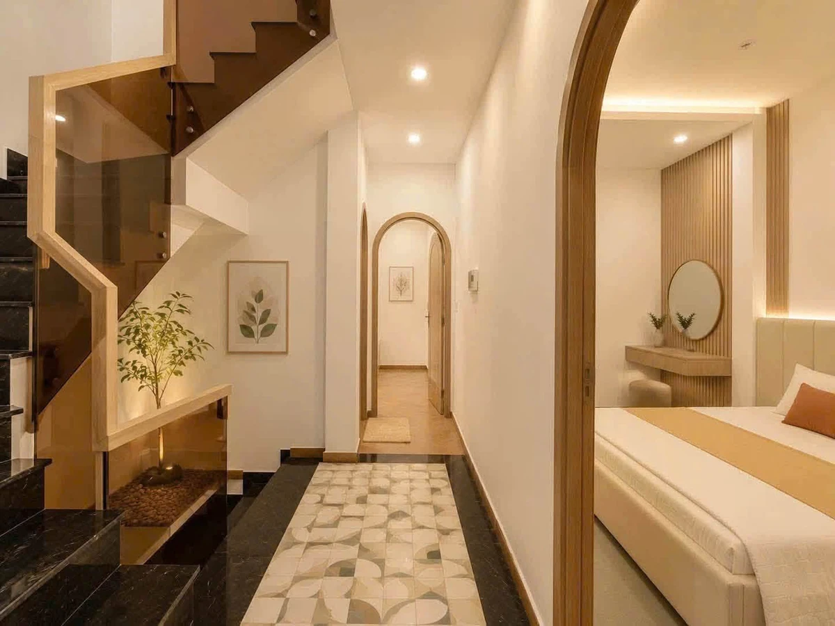 Bán nhà 3 tầng 4PN 6,99 tỷ Bình Thạnh - Ảnh thu nhỏ 4