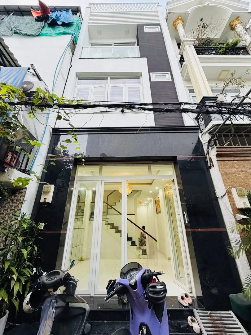 Bán nhà 4 tầng 42m2 Đặng Thuỳ Trâm, Bình Thạnh - 6.8 tỷ - Ảnh 1