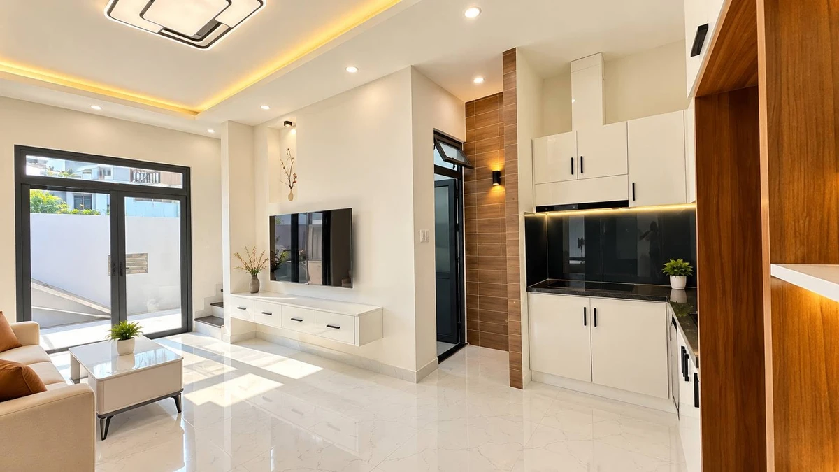 Bán nhà mới 1 trệt 1 lầu 3 phòng ngủ 86m² đường Ngô Thì Sỹ, Đà Lạt giá 3,3 tỷ - Ảnh thu nhỏ 2