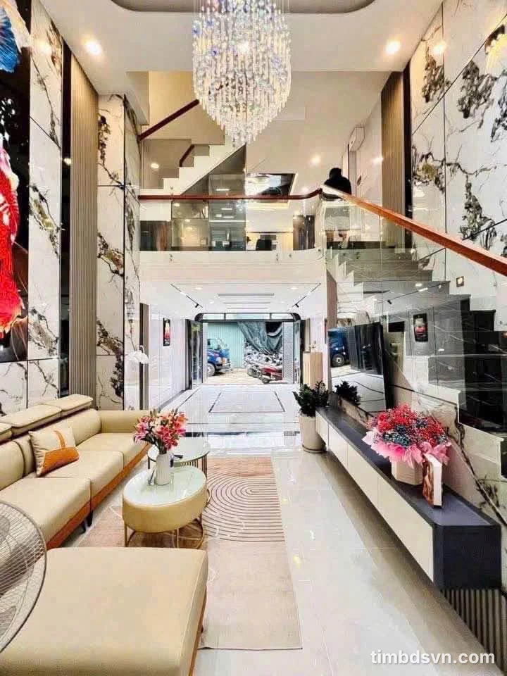 Bán nhà phố 4PN 54m² Q12 5,89 tỷ full nội thất - Ảnh thu nhỏ 5