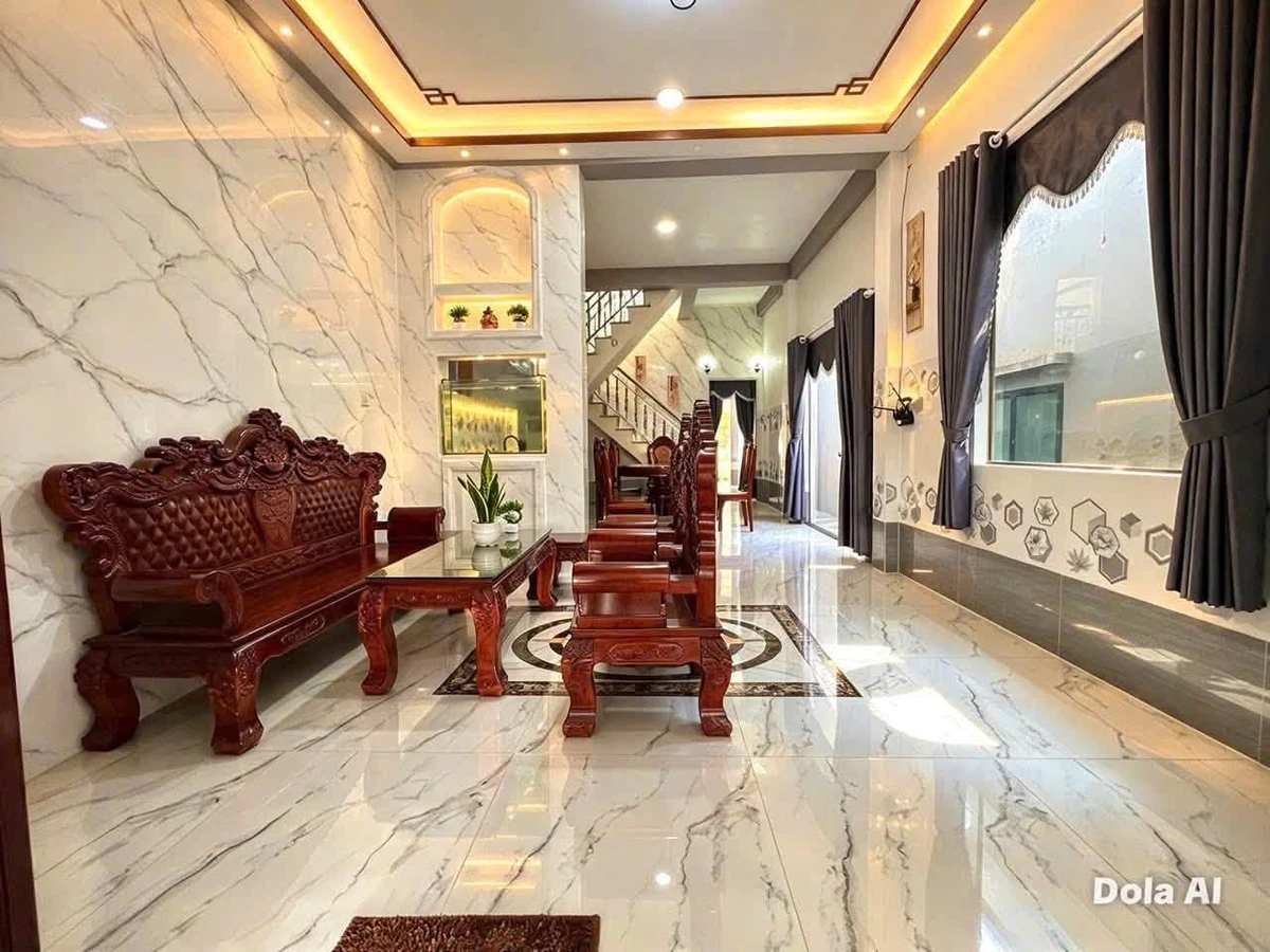Bán nhà 1 trệt 1 lầu 100m² Gò Dầu Tây Ninh 1tỷ790 - Ảnh thu nhỏ 5
