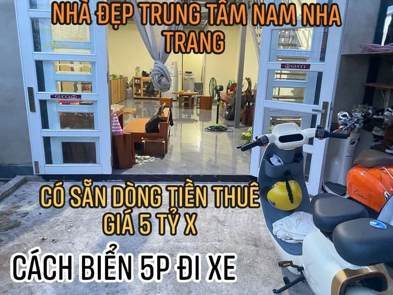 Nhà hẻm ô tô 8m Phước Long Nha Trang, 93.7m², 5 tỷ