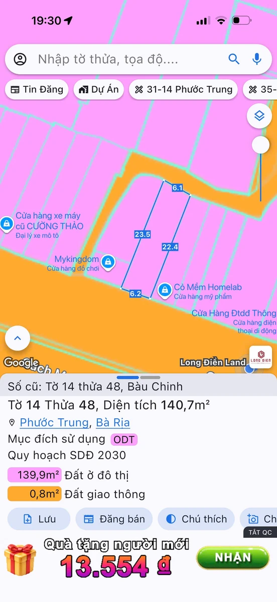 Bán nhà 1 trệt 1 lầu mặt tiền 125m2 Bà Rịa - Ảnh thu nhỏ 2