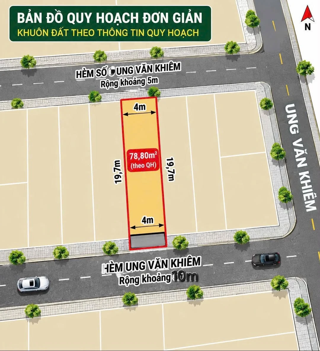 Bán nhà Bình Tân 76m2 hẻm Ung Văn Khiêm 16 tỷ - Ảnh 1