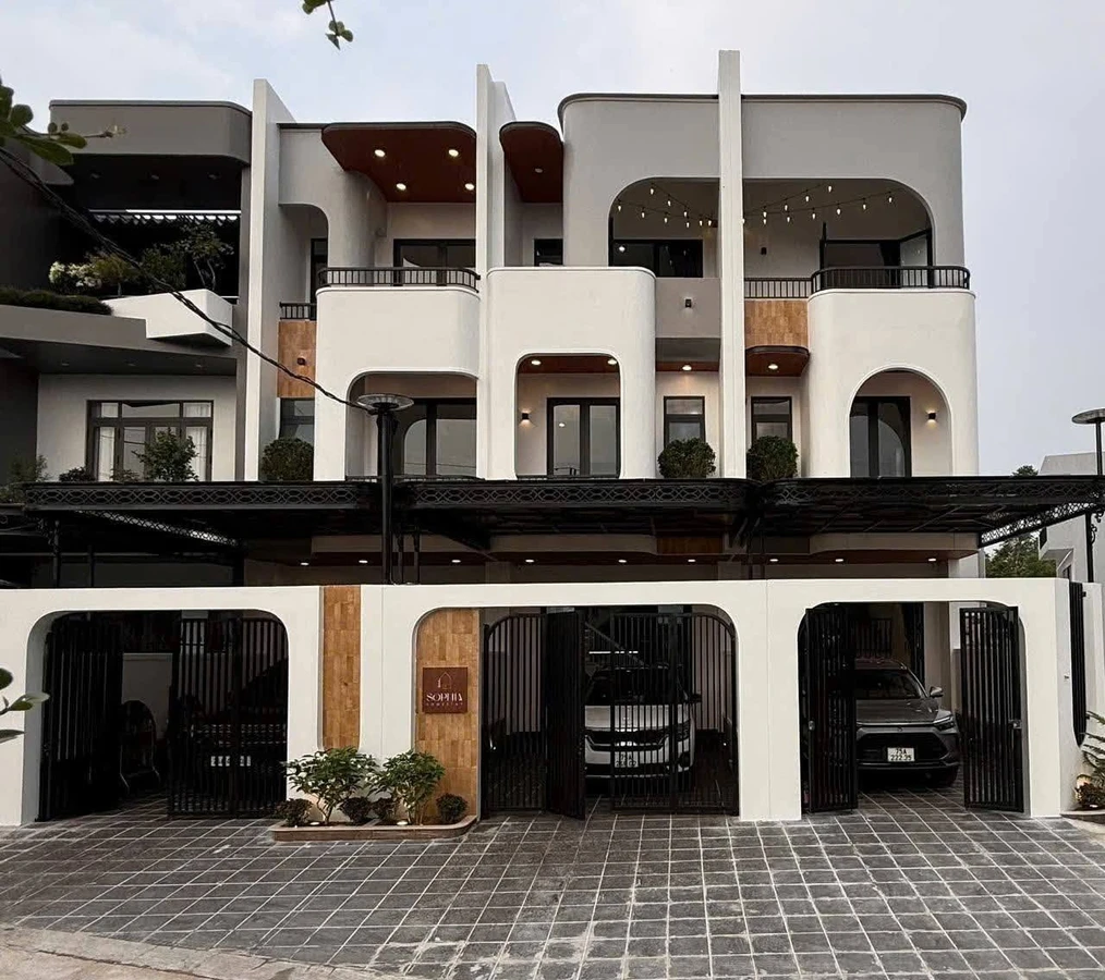 Bán nhà 3 tầng 5 phòng ngủ 195m² Huế, homestay dòng tiền 30-45tr/tháng - Ảnh thu nhỏ 2