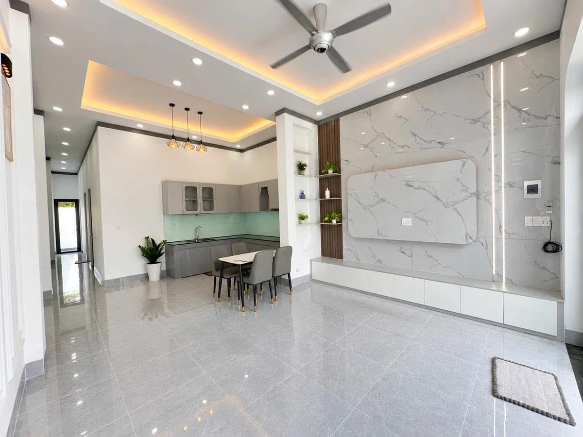 Bán nhà cấp 4 hiện đại 2PN 100m² Bình Dương - Ảnh thu nhỏ 4