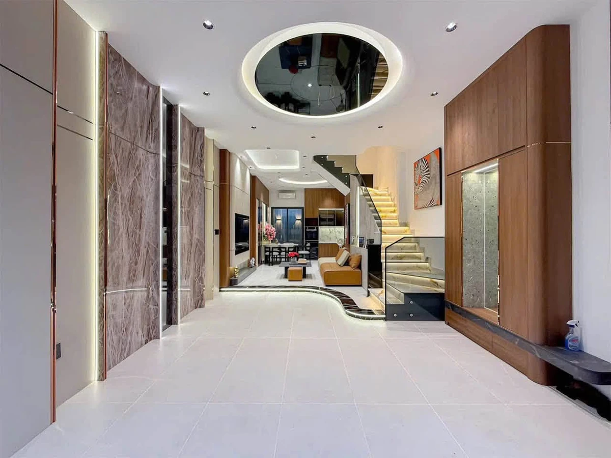 Bán nhà phố hiện đại 3 lầu, 59.8m², Huỳnh Thị Đồng, Bình Tân - Ảnh thu nhỏ 2