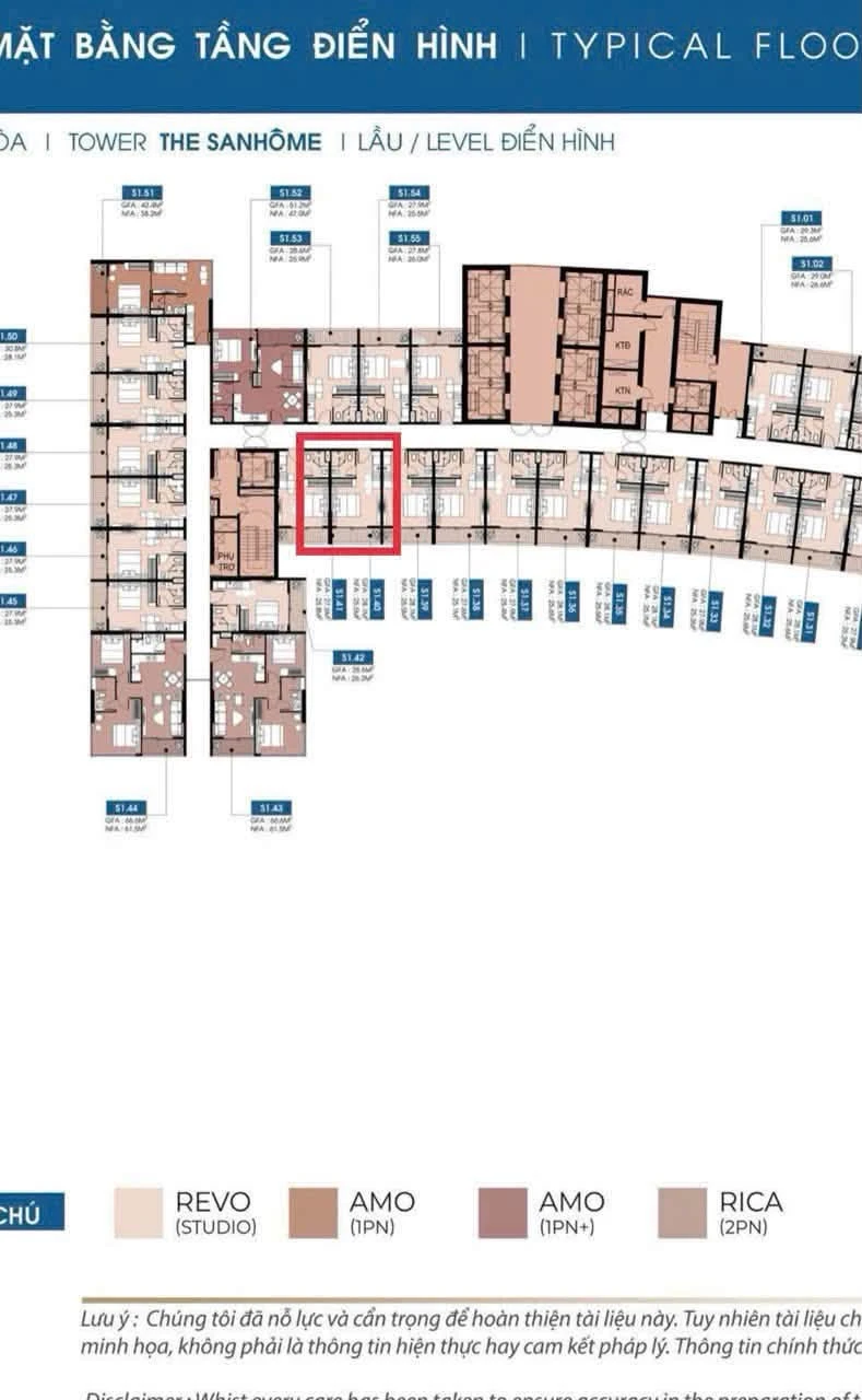 Căn studio view biển Libera Nha Trang 28.1m² 2.074 tỷ - Ảnh 1