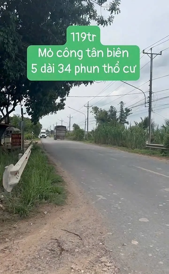Bán đất 175m² giá 119 triệu tại Mỏ Công, Tây Ninh - Ảnh thu nhỏ 4