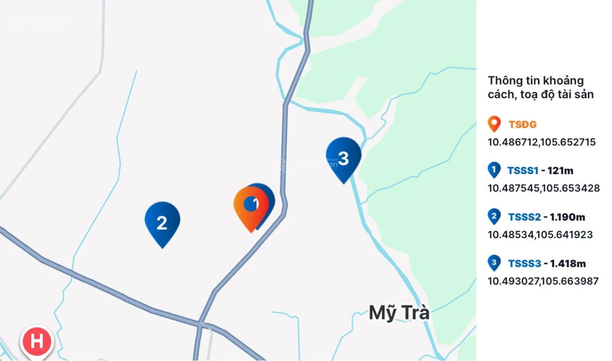 Bán thửa đất 5553; 5693; 5695 TBD29, đường Cái Môn, phường Mỹ Trà, Cao Lãnh, Đồng Tháp - Ảnh thu nhỏ 5