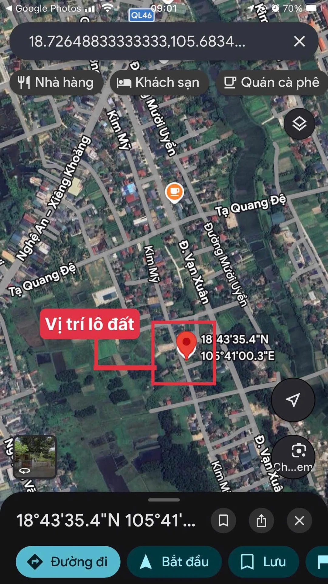 Bán đất Kim Mỹ Nghệ An 65,1m² giá 1 tỷ 8 - Ảnh 1
