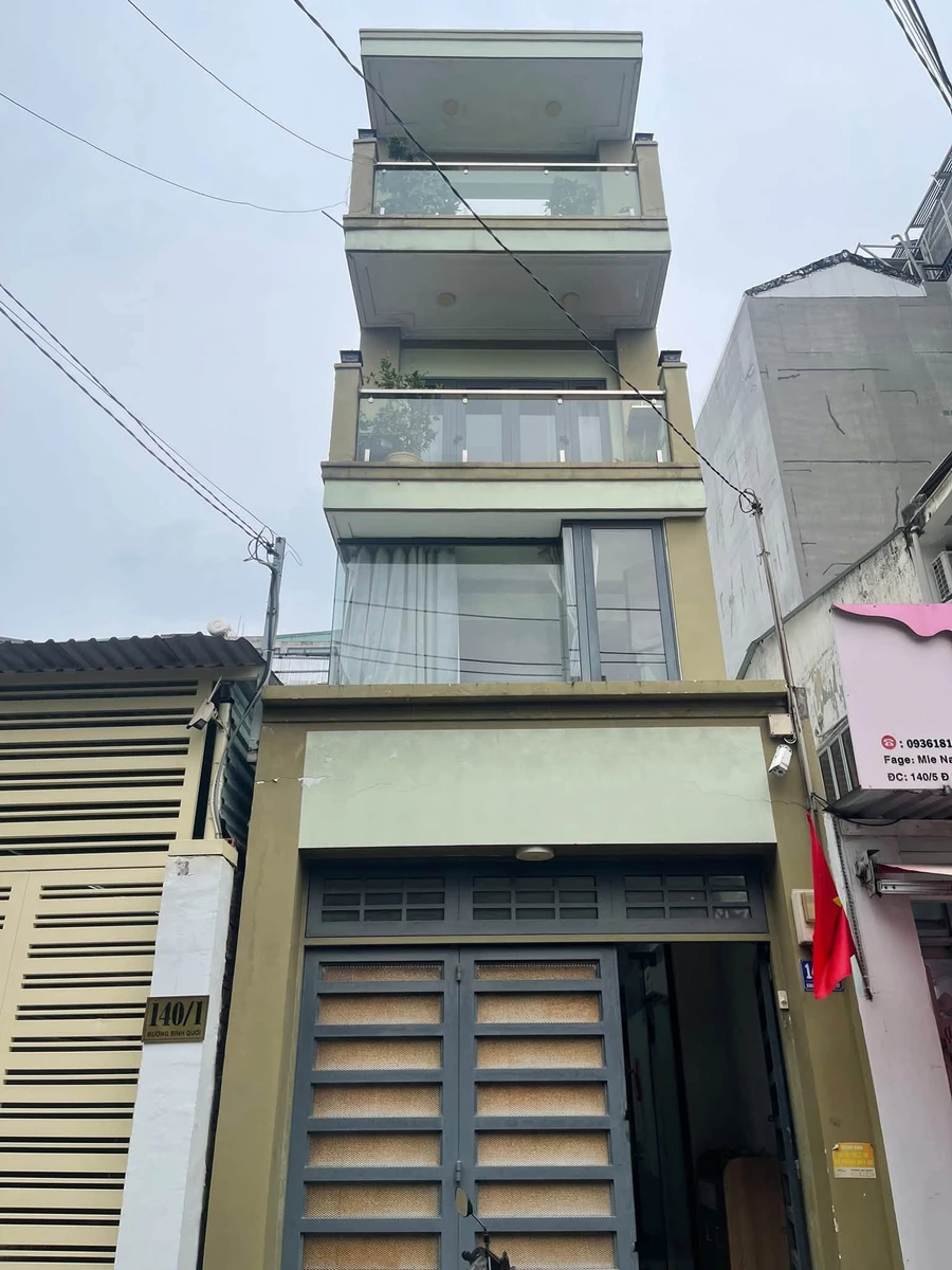 Bán nhà hẻm xe hơi 44,4m² 1 trệt 2 lầu 4PN Bình Quới, Bình Thạnh giá 7,85 tỷ - Ảnh 1
