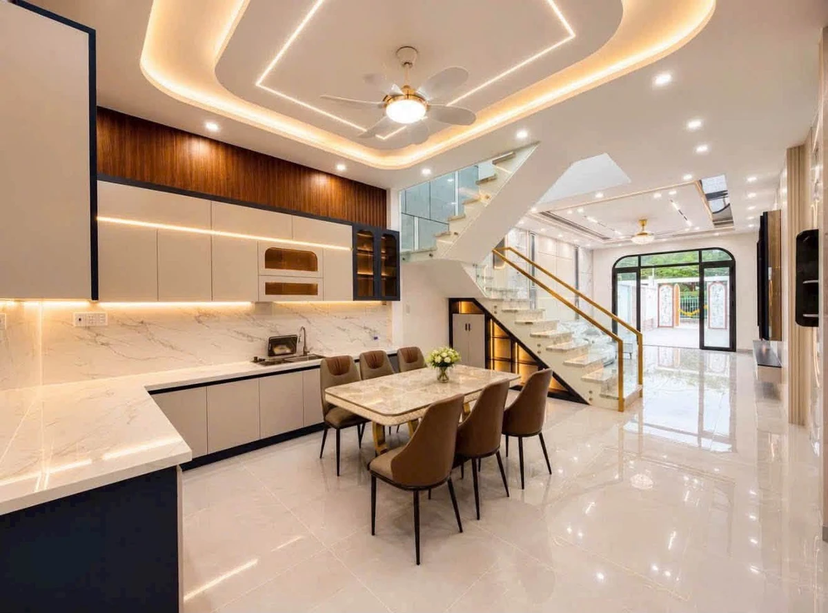Bán nhà 140m2 sổ hồng riêng, 4PN 2WC gần Chợ Tân Mai 2, QL51 - Ảnh thu nhỏ 3