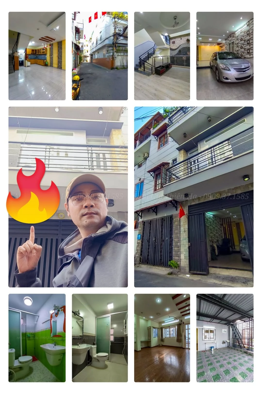 Nhà phố nở hậu 9m gần Sân bay, 12 tỷ, Tân Bình - Ảnh 1