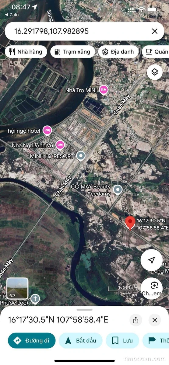 Bán đất 3300m² mặt tiền 10m Cảng Chân Mây, Thừa Thiên Huế - Ảnh 1