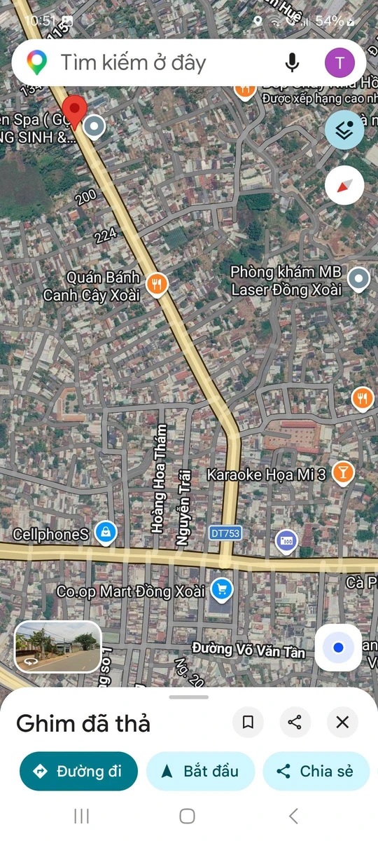 Bán đất mặt tiền Lê Quý Đôn Đồng Xoài 50m² - Ảnh thu nhỏ 3