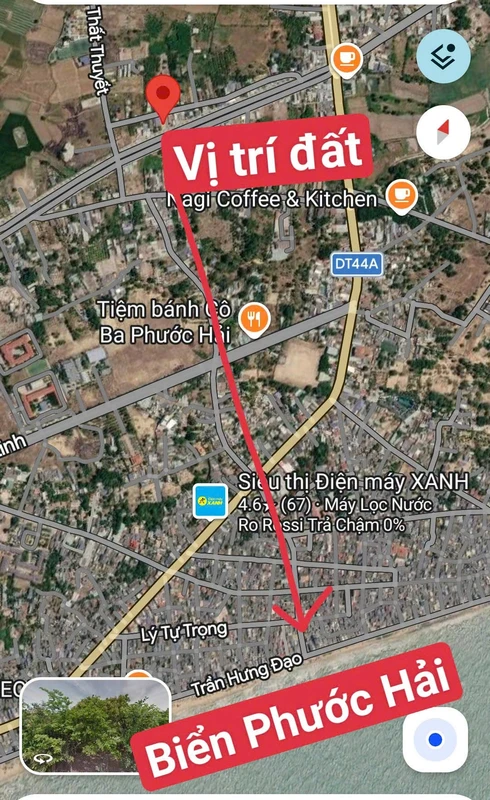Bán đất mặt tiền 442m2 Ven Biển Vũng Tàu Bình Châu