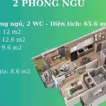 Bán căn hộ Ecopalace 2PN 65.6m² Buôn Ma Thuột 2.8 tỷ - Ảnh thu nhỏ 3