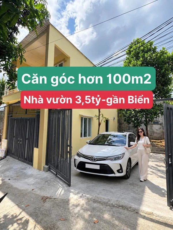 Bán nhà vườn 104m2 gần biển Nha Trang, giá 3,5 tỷ
