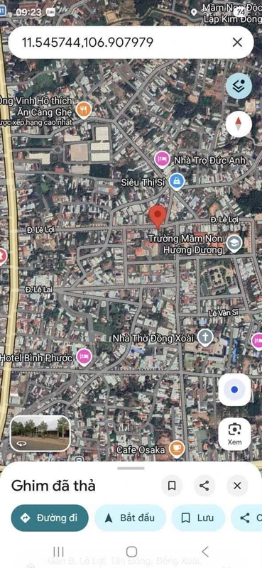 Bán đất Tân Đông Bình Phước Đồng Nai 180m² 2.2 tỷ