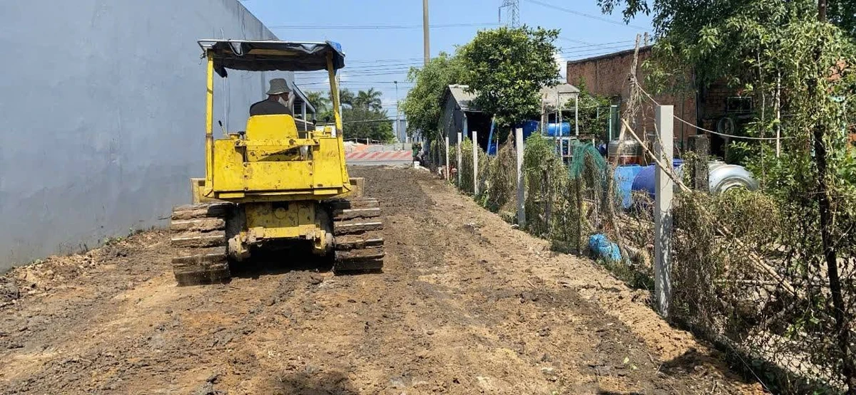 Bán đất thổ cư 285m2 mặt tiền Quốc lộ 1A Thủ Thừa Long An - Ảnh thu nhỏ 3