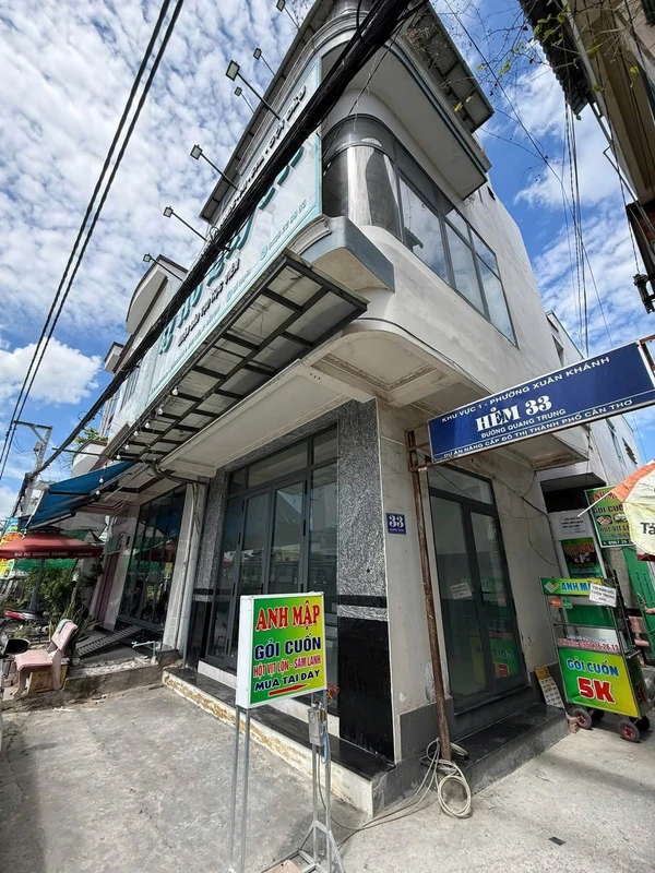 Bán nhà 3 tầng góc 2 mặt tiền Quang Trung 80m2 - 3,5 tỷ