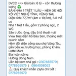Bán nhà 1 trệt 1 lầu 77.7m² Xô Viết Nghệ Tĩnh, Vũng Tàu - Ảnh thu nhỏ 1