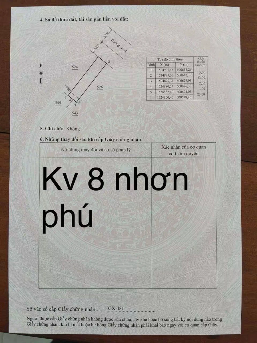 Bán lô đất 115m² Núi Mồ Côi Nhơn Phú 2,95 tỷ - Ảnh 1