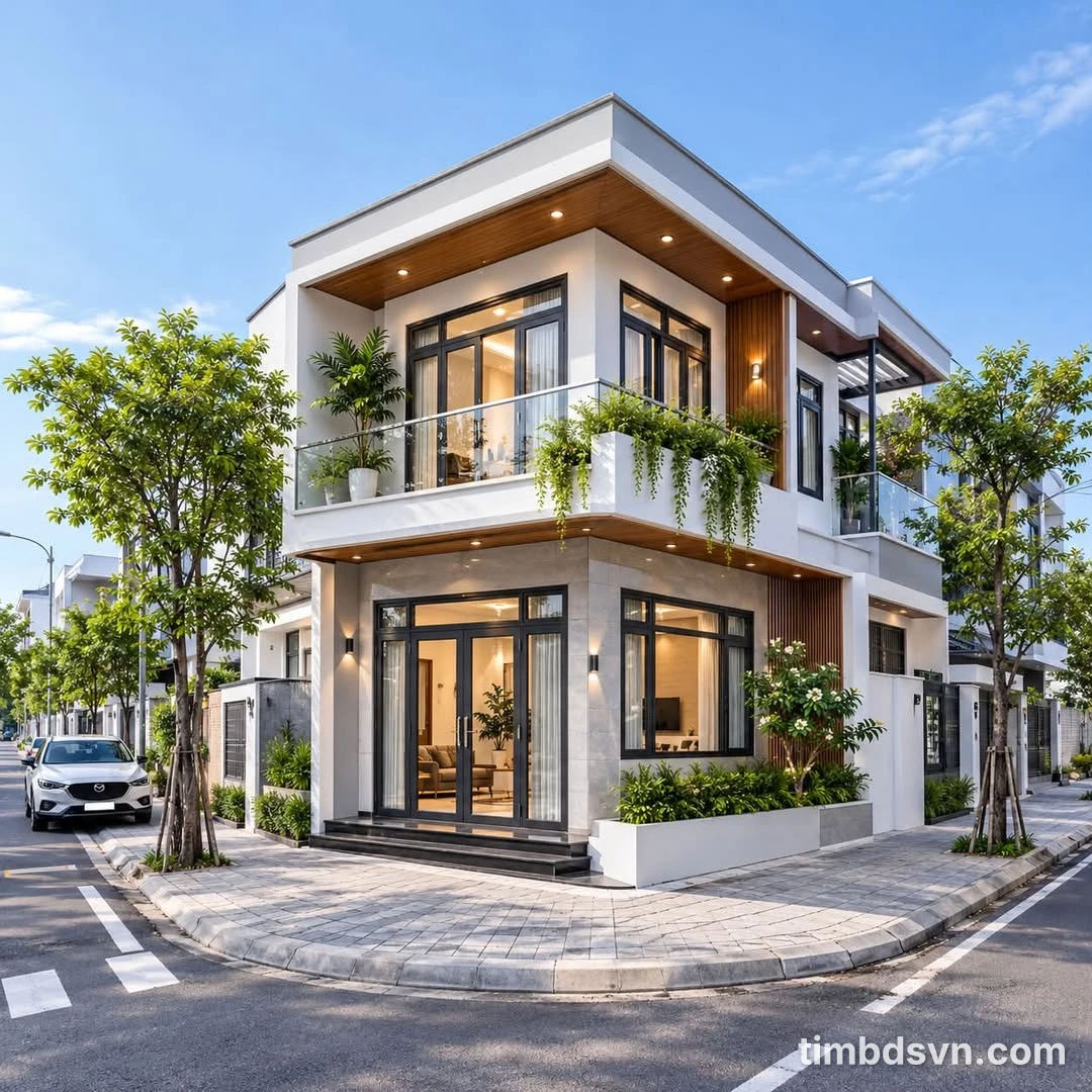Bán nhà 2 tầng lô góc 2 mặt tiền 71m2 Hòa Cường Bắc, Đà Nẵng - Ảnh 1