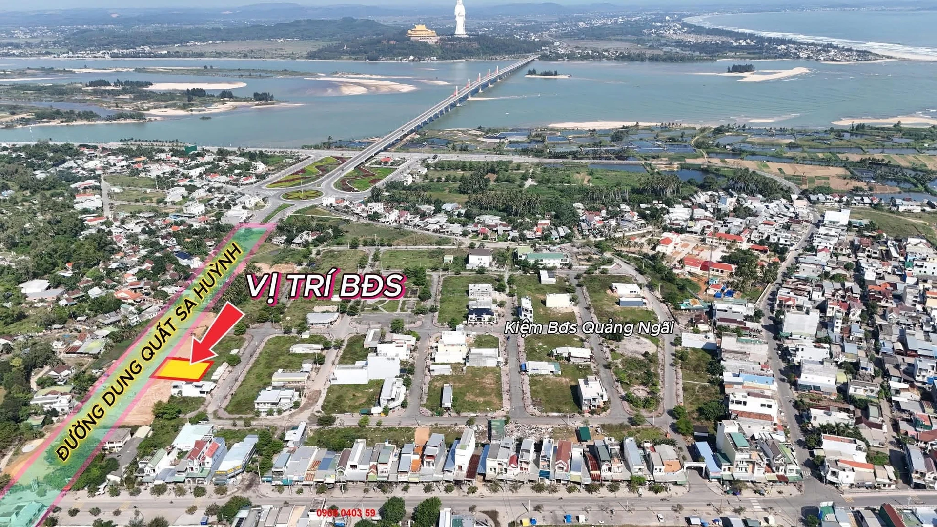 Bán đất mặt tiền đường ven biển Dung Quất Sa Huỳnh 120m2, giá 2,25 tỷ, Nghĩa Phú, Quảng Ngãi - Ảnh 1